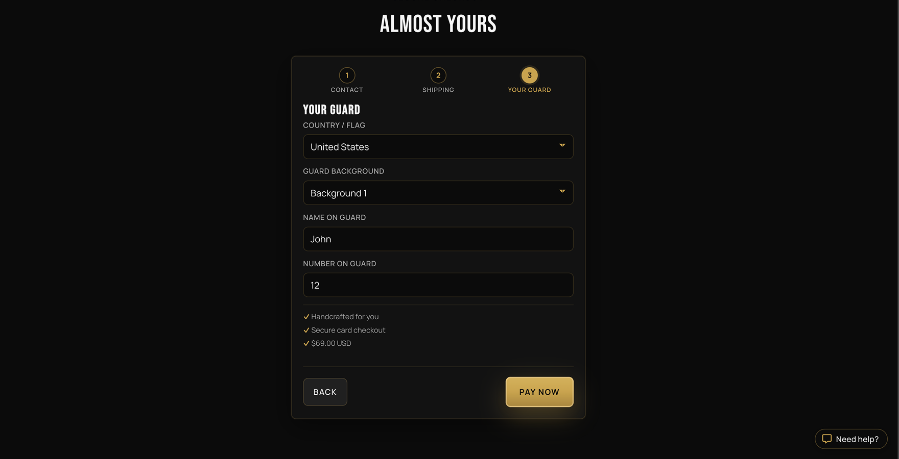 Golden Goal — screen 4
