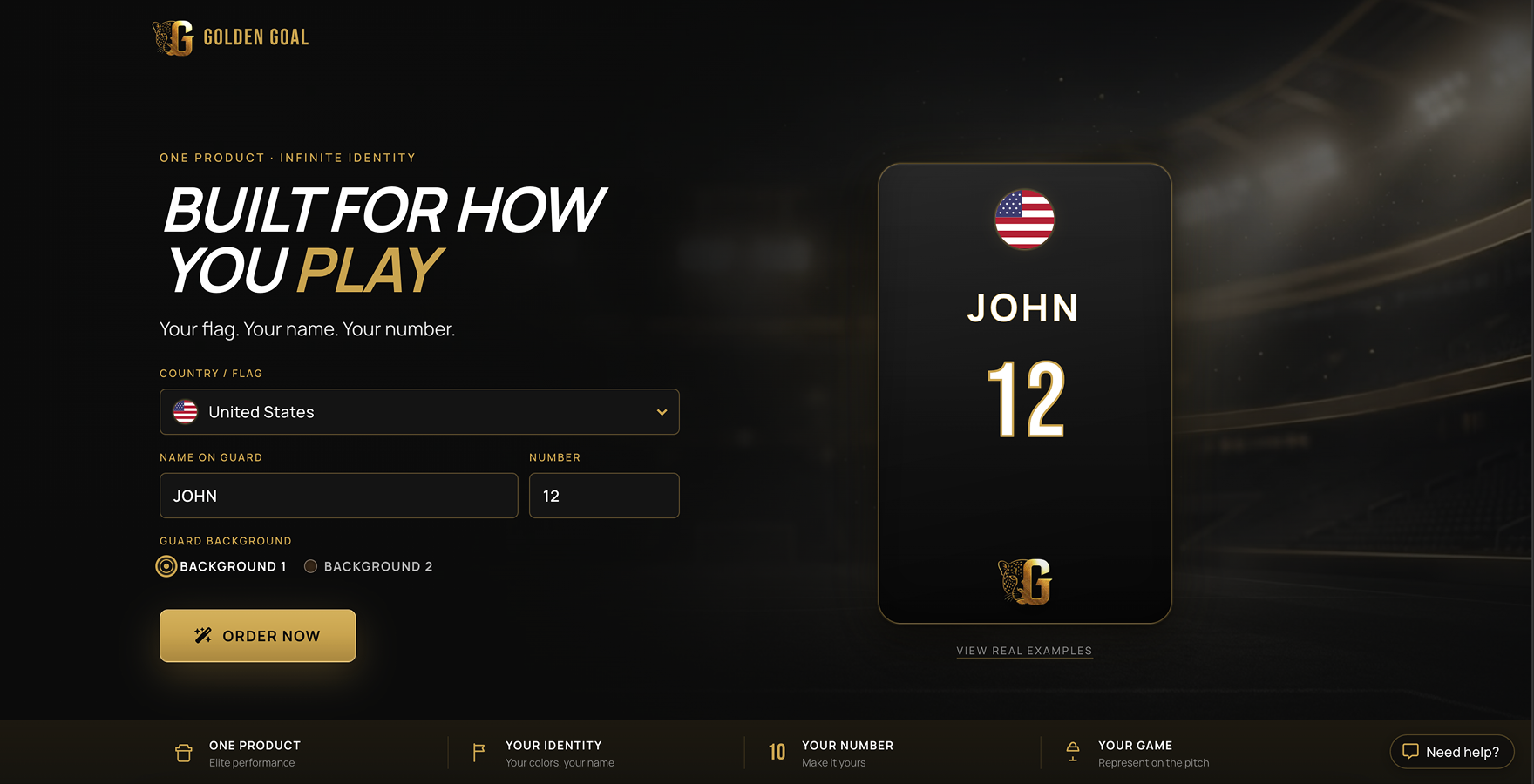 Golden Goal — screen 1