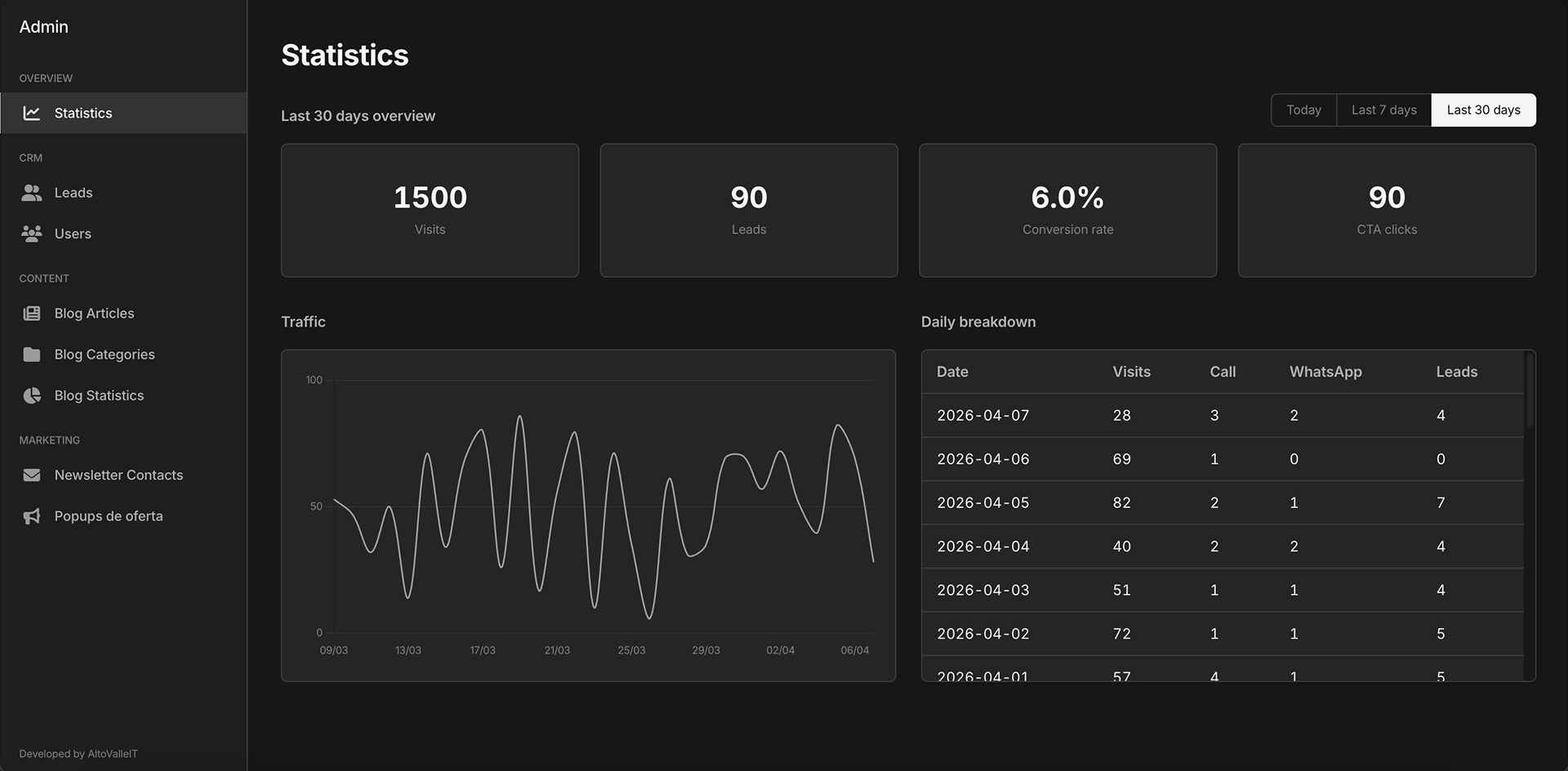 Website preview screenshot